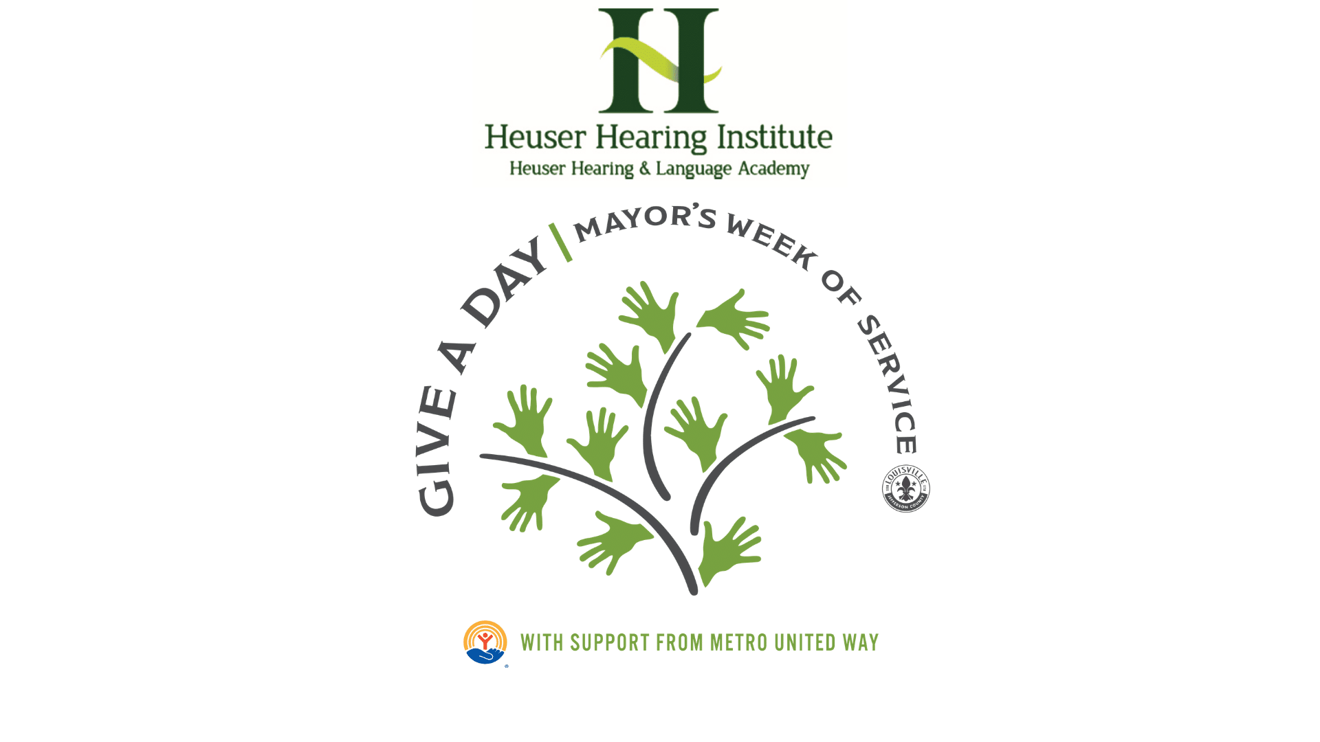 Mayor’s Give A Day at Heuser Heuser Hearing Institute